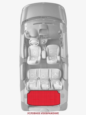 ЭВА коврики «Queen Lux» багажник для Scion xB